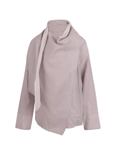 Soeur Leonore draped-panel blouse