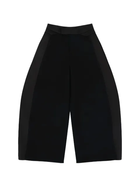 ENTIRE STUDIOS Ental satin-panel wide-leg trousers