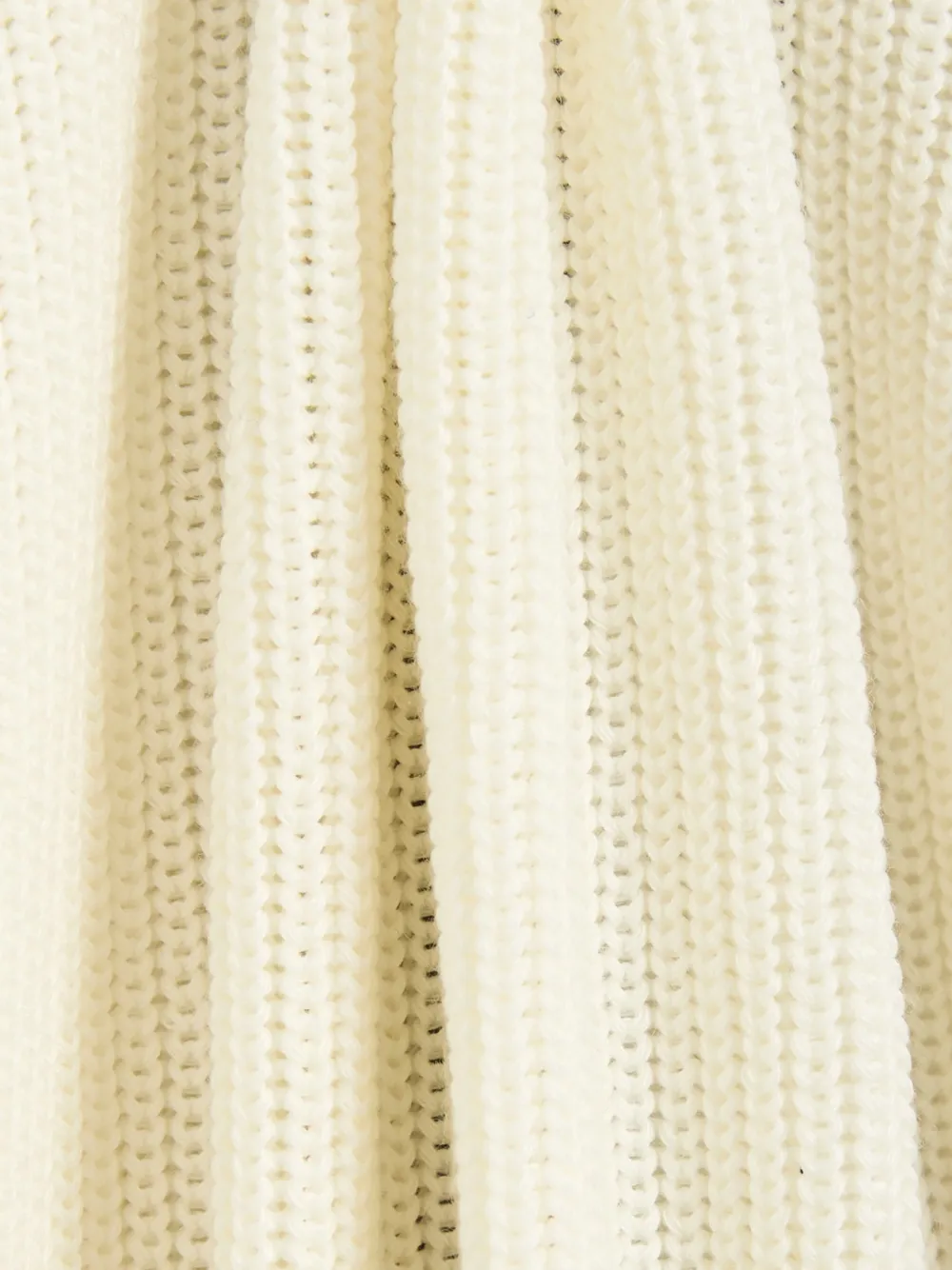 Lacoste Vest van wolblend met badge Beige