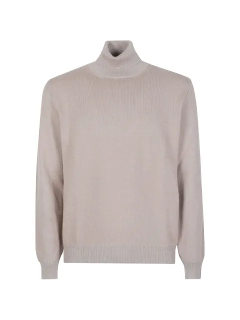 Lardini roll-neck knitted sweater