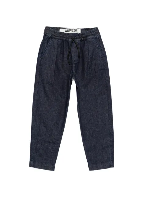 Aspesi Kids drawstring-waist jeans