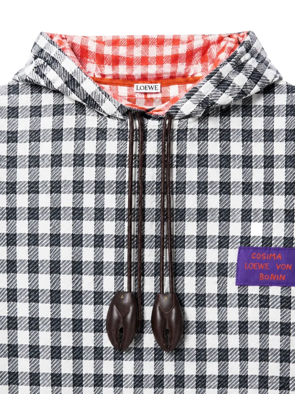 LOEWE x Cosima Von Bonin hoodie van katoen Blauw