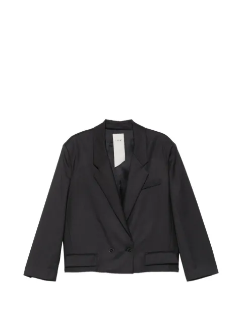 RAME double-breasted cropped blazer