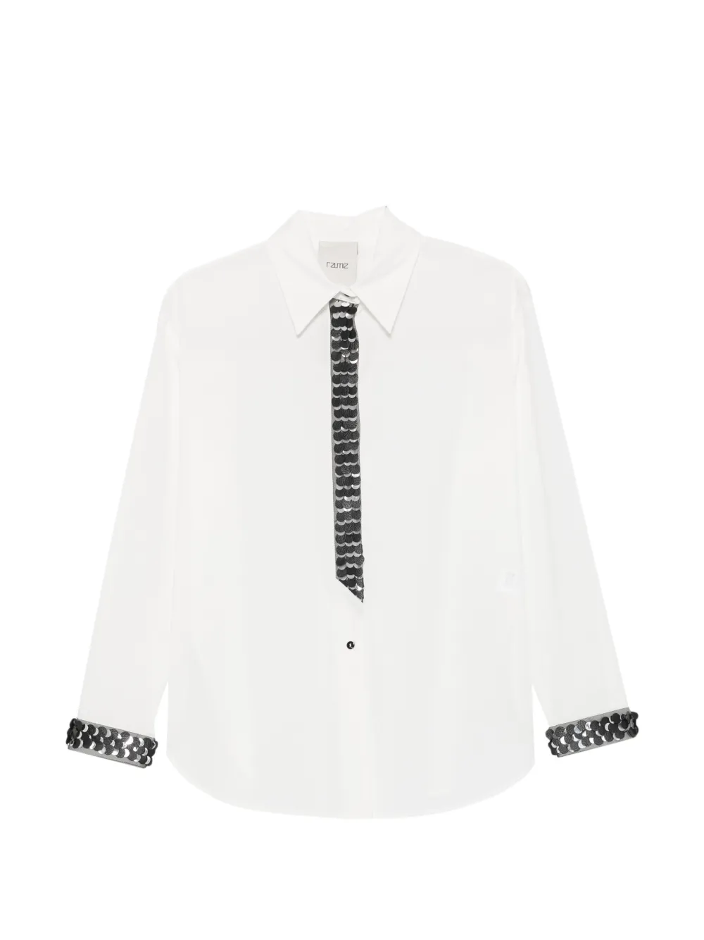 RAME sequin-embellished shirt - Weiß