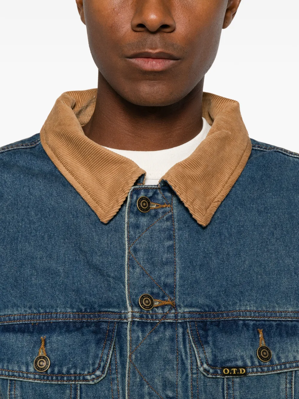 One Of These Days Denim jack Blauw