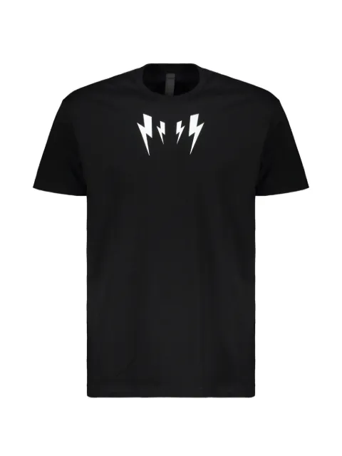 Neil Barrett Fair Isle Thunderbolt T-shirt