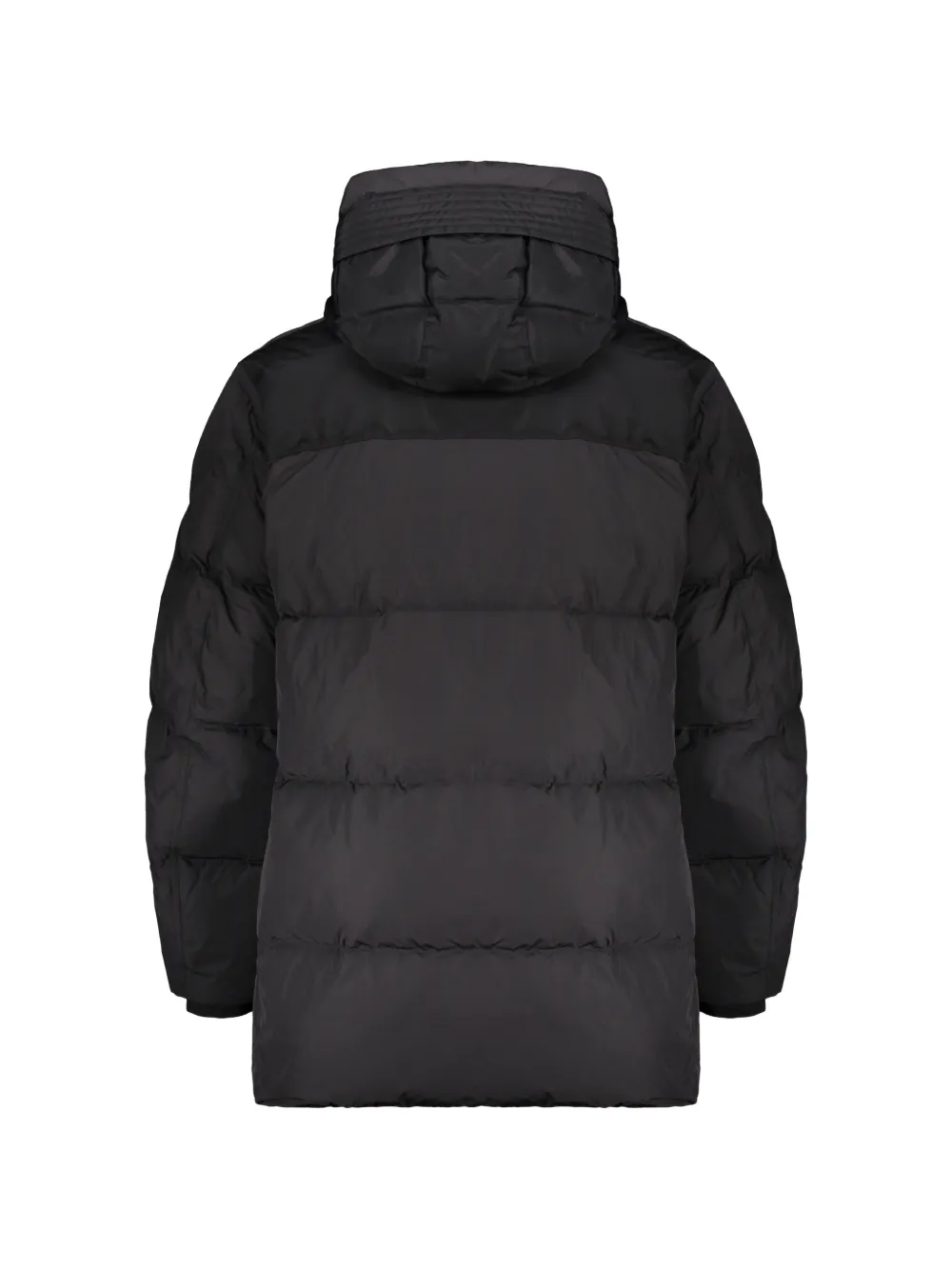 Parajumpers quilted hooded parka Zwart