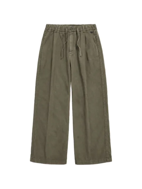 Massimo Osti Studio drawstring-waist wide-leg trousers