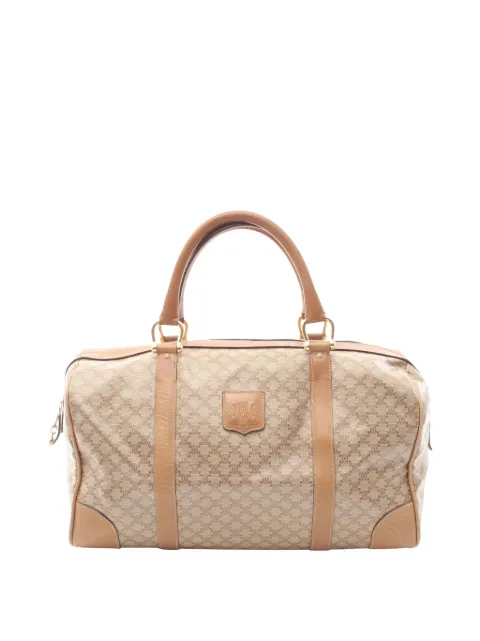Celine Pre-Owned sac boston en toile enduite Macadam (2000-2026)
