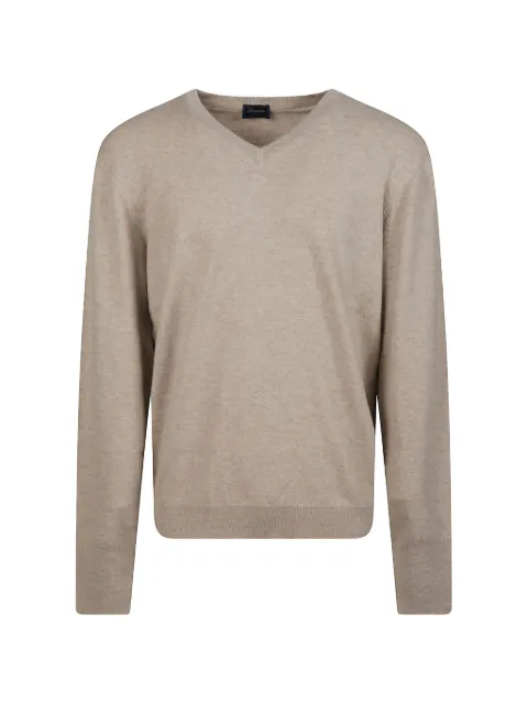 Drumohr V-neck cashmere sweater