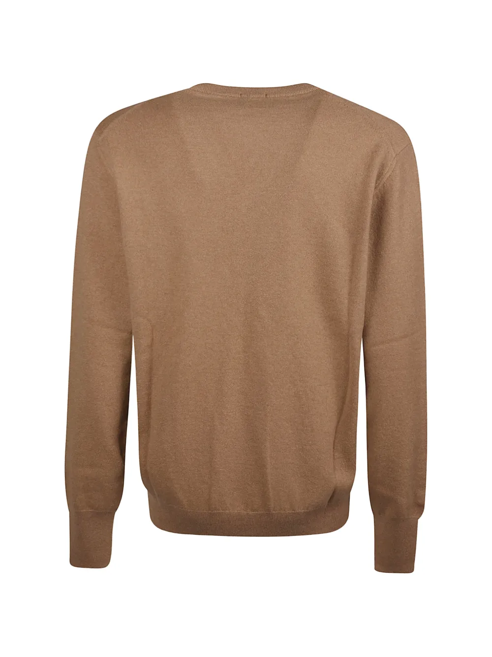 Drumohr V-neck cashmere sweater Bruin