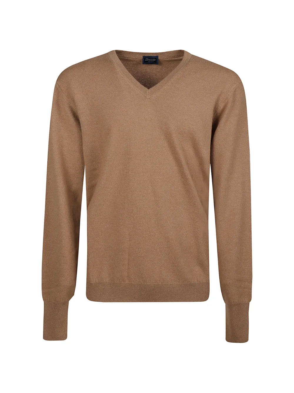 Drumohr V-neck cashmere sweater - Brown