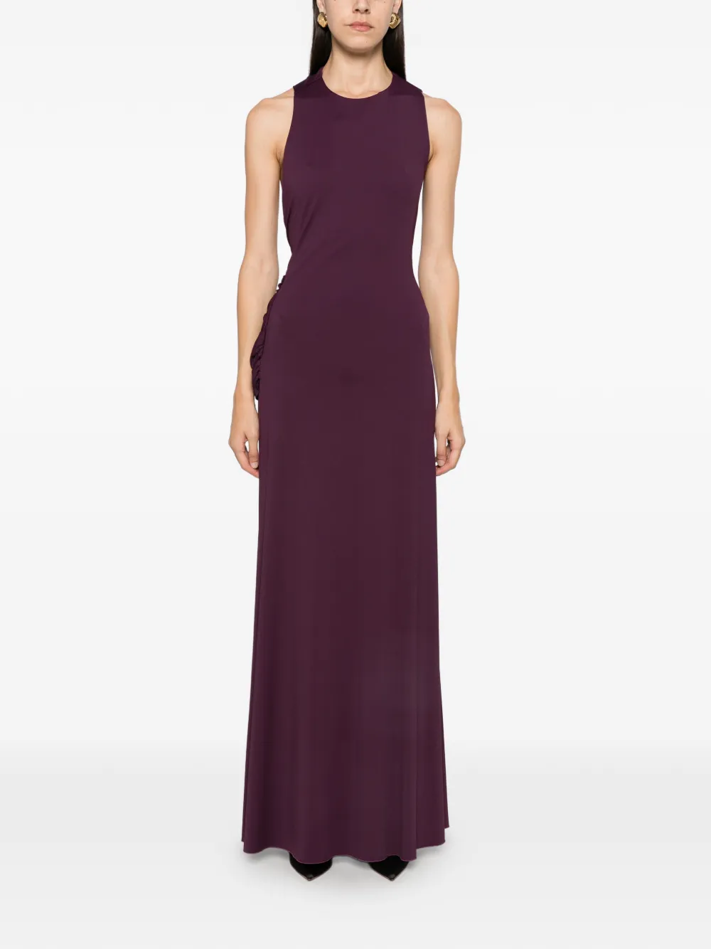 Aniye By draped maxi dress Paars