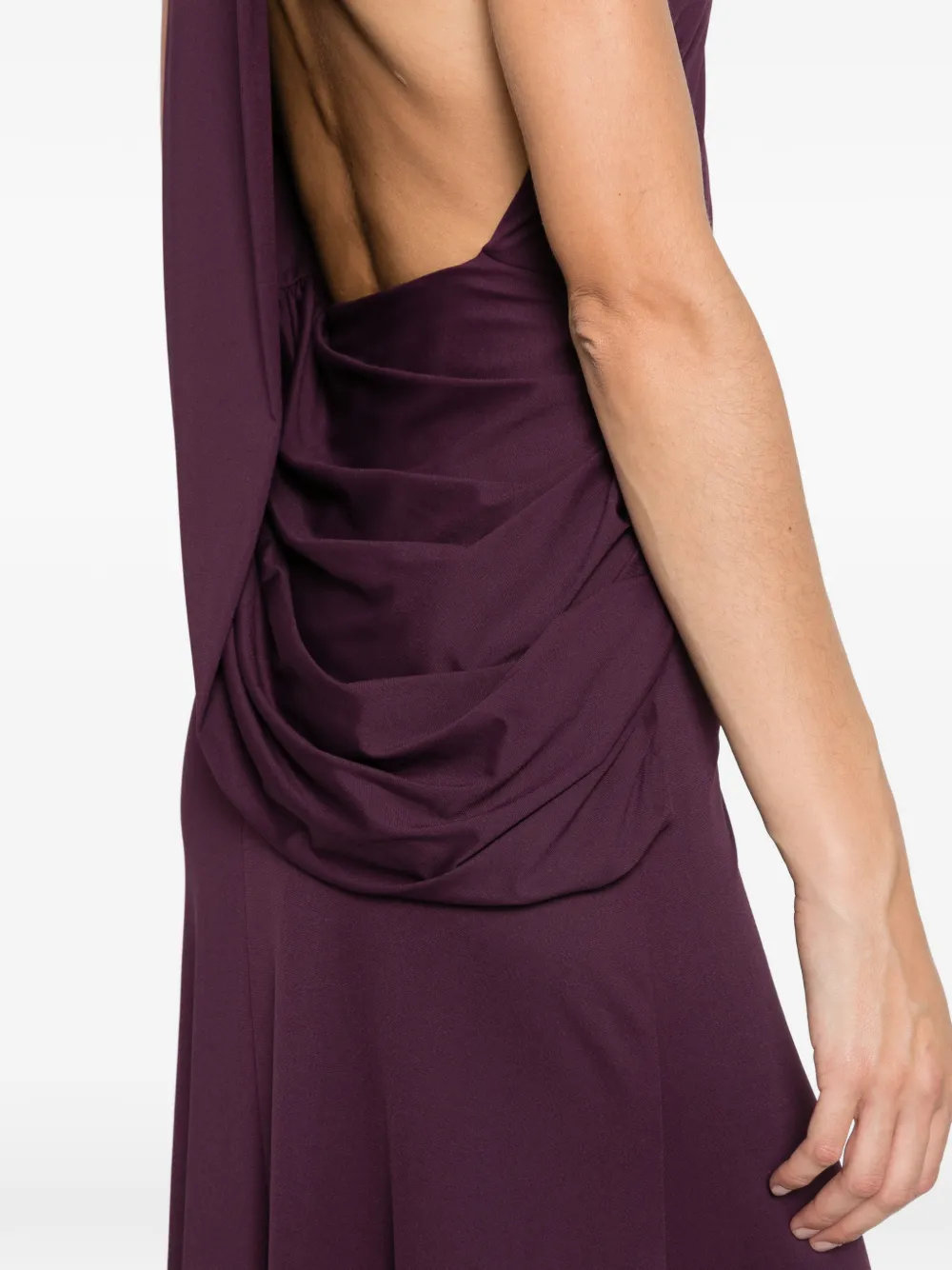Aniye By draped maxi dress Paars