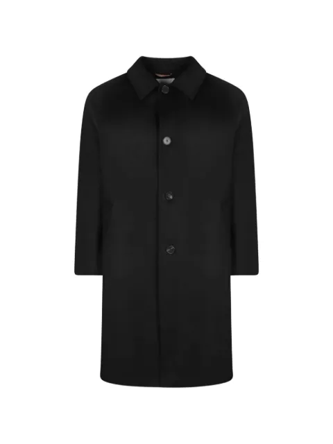 AMARANTO single-breasted wool-blend coat