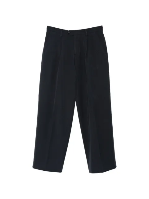 officina sartoriale pleated wide-leg trousers