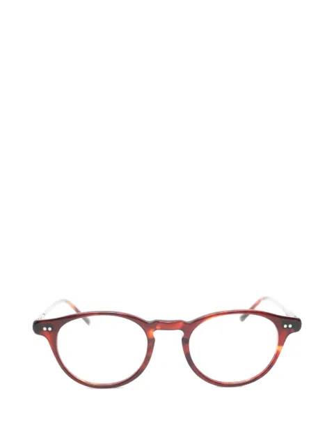 Lesca Bref round-frame glasses