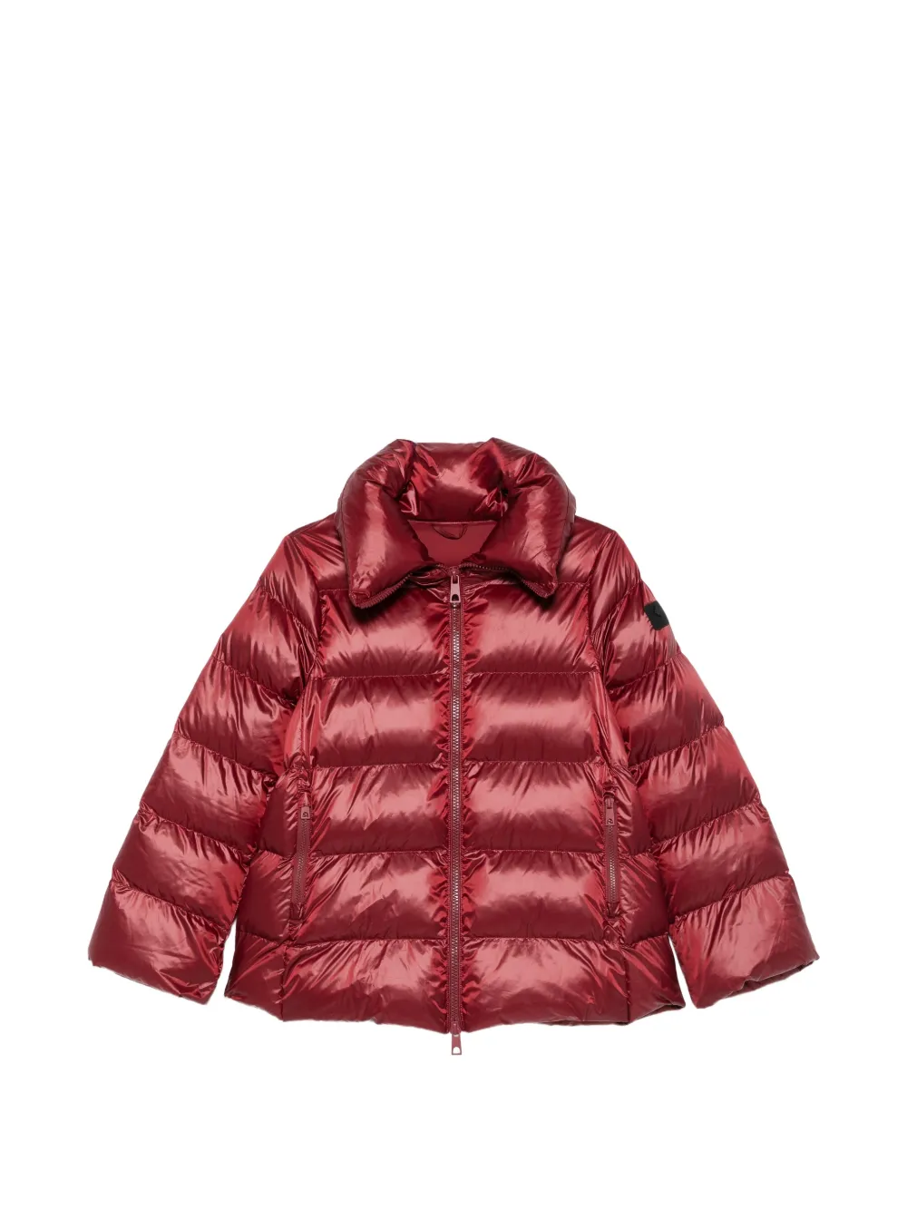 Canadian McKenna quilted high-neck puffer jacket Rood
