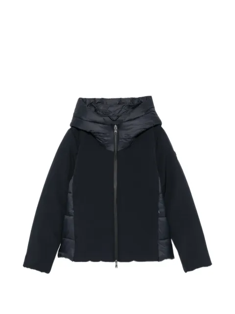 Canadian quilted hooded jacket