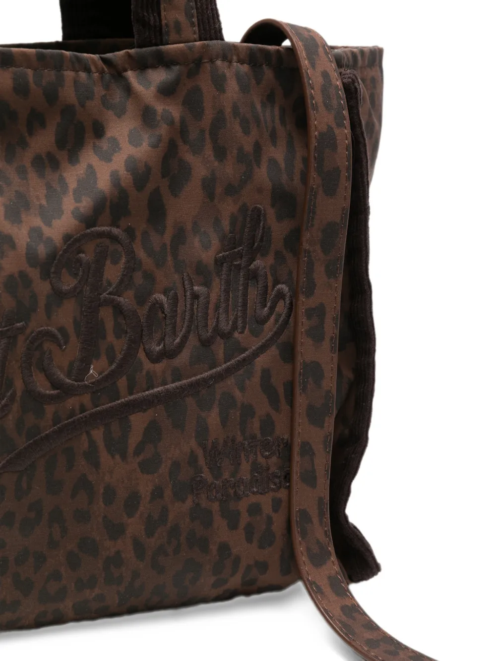 MC2 Saint Barth Colette leopard-print tote bag Bruin