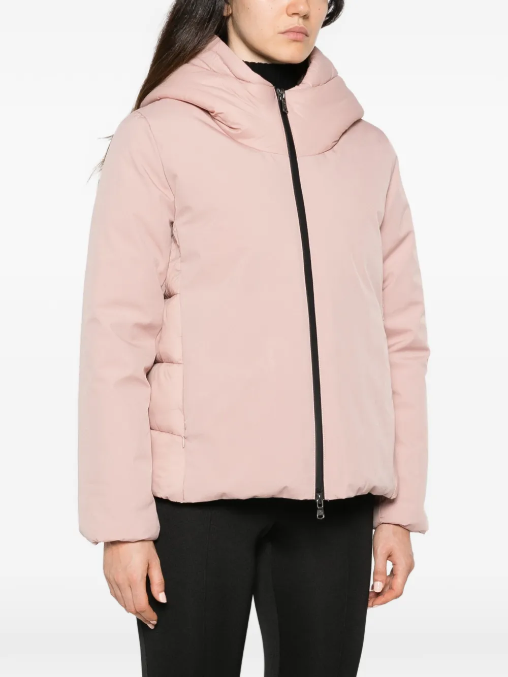 Canadian hooded quilted coat Roze