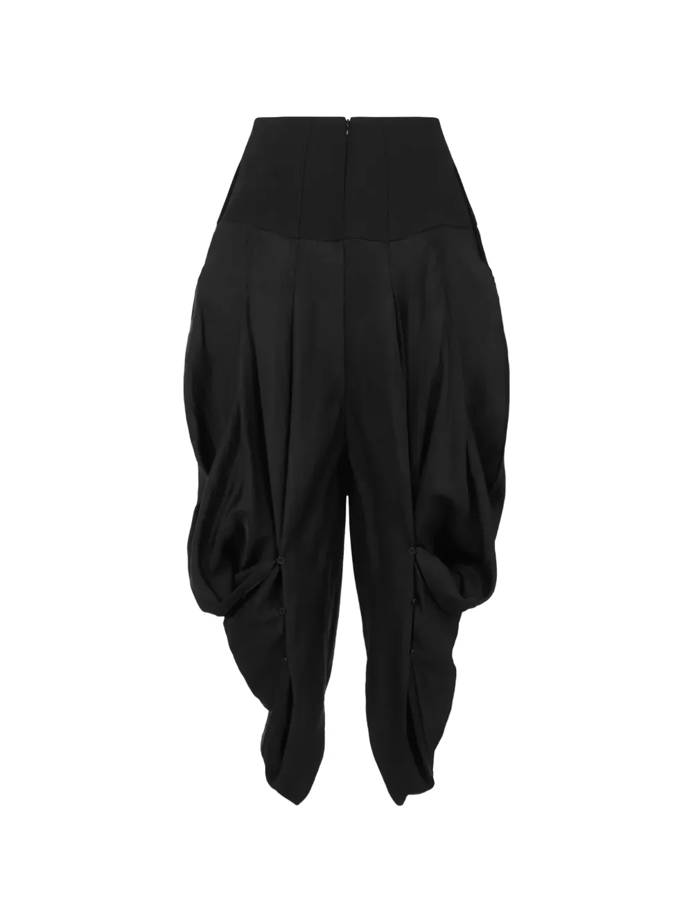 ENTIRE STUDIOS Hatten pleated trousers Zwart