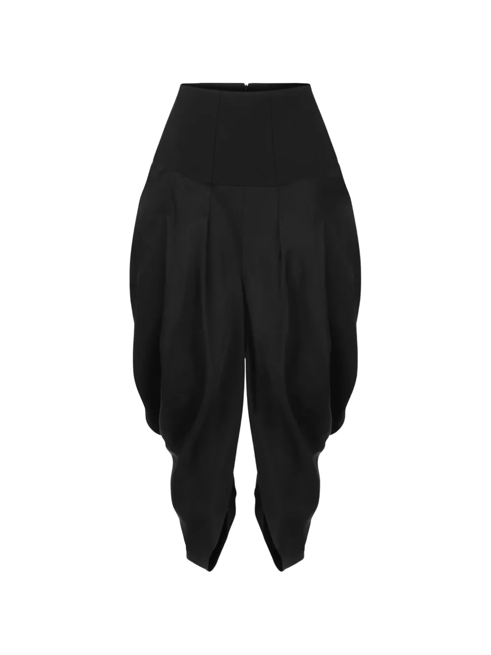 ENTIRE STUDIOS Hatten pleated trousers Zwart