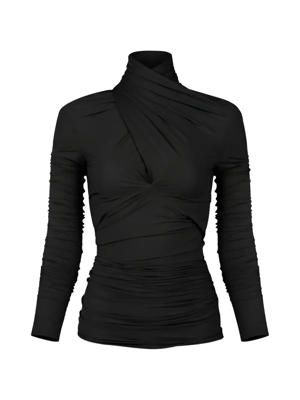ENTIRE STUDIOS Gres ruched top