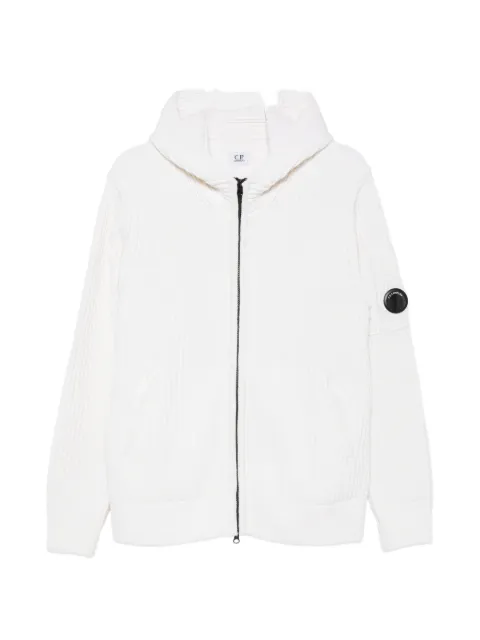 C.P. Company ribbed-knit Lens cardigan