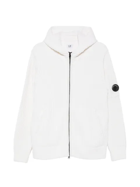 C.P. Company ribbed-knit Lens cardigan