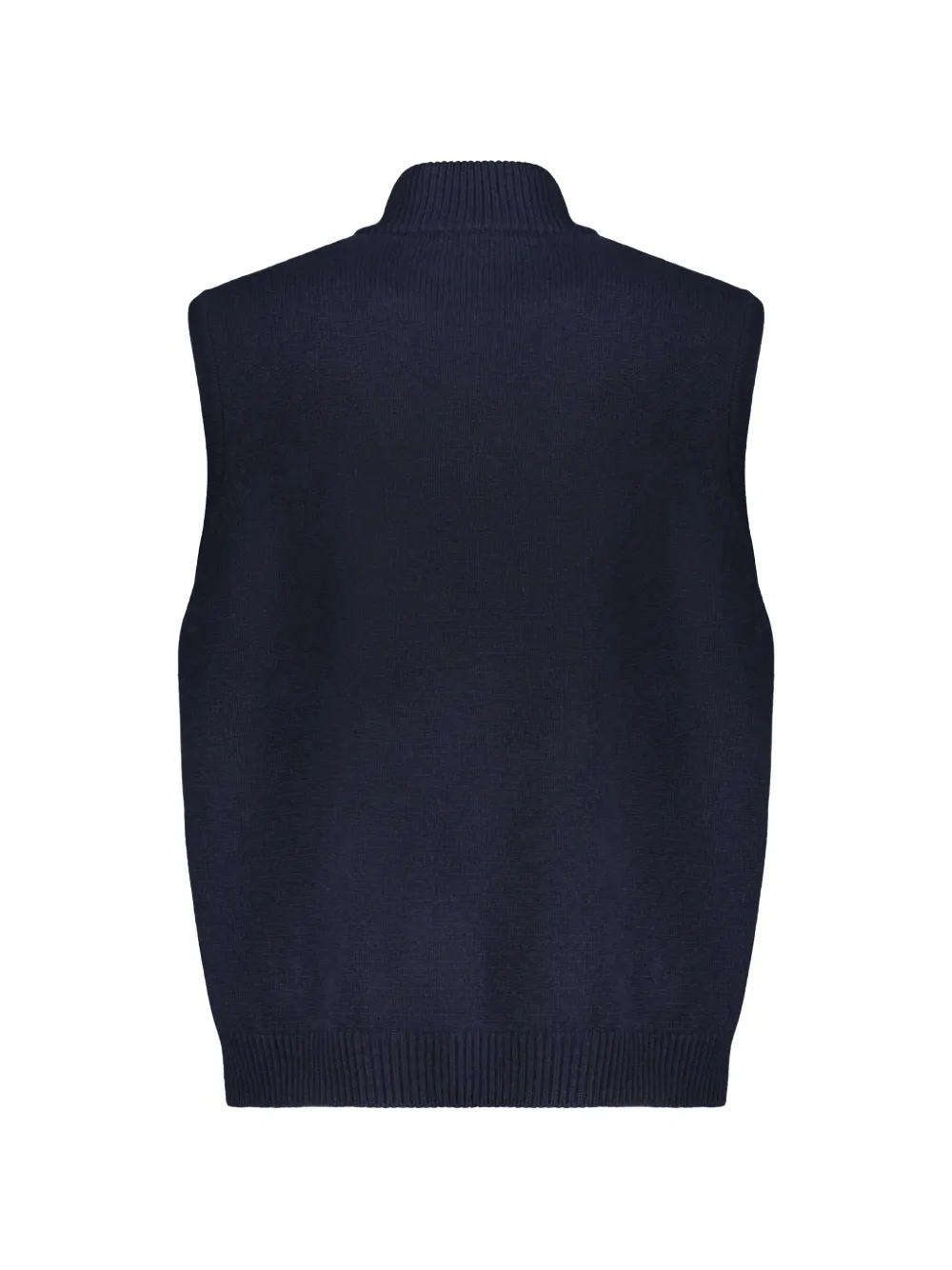 Fedeli Bodywarmer met vlakken en rits Bruin
