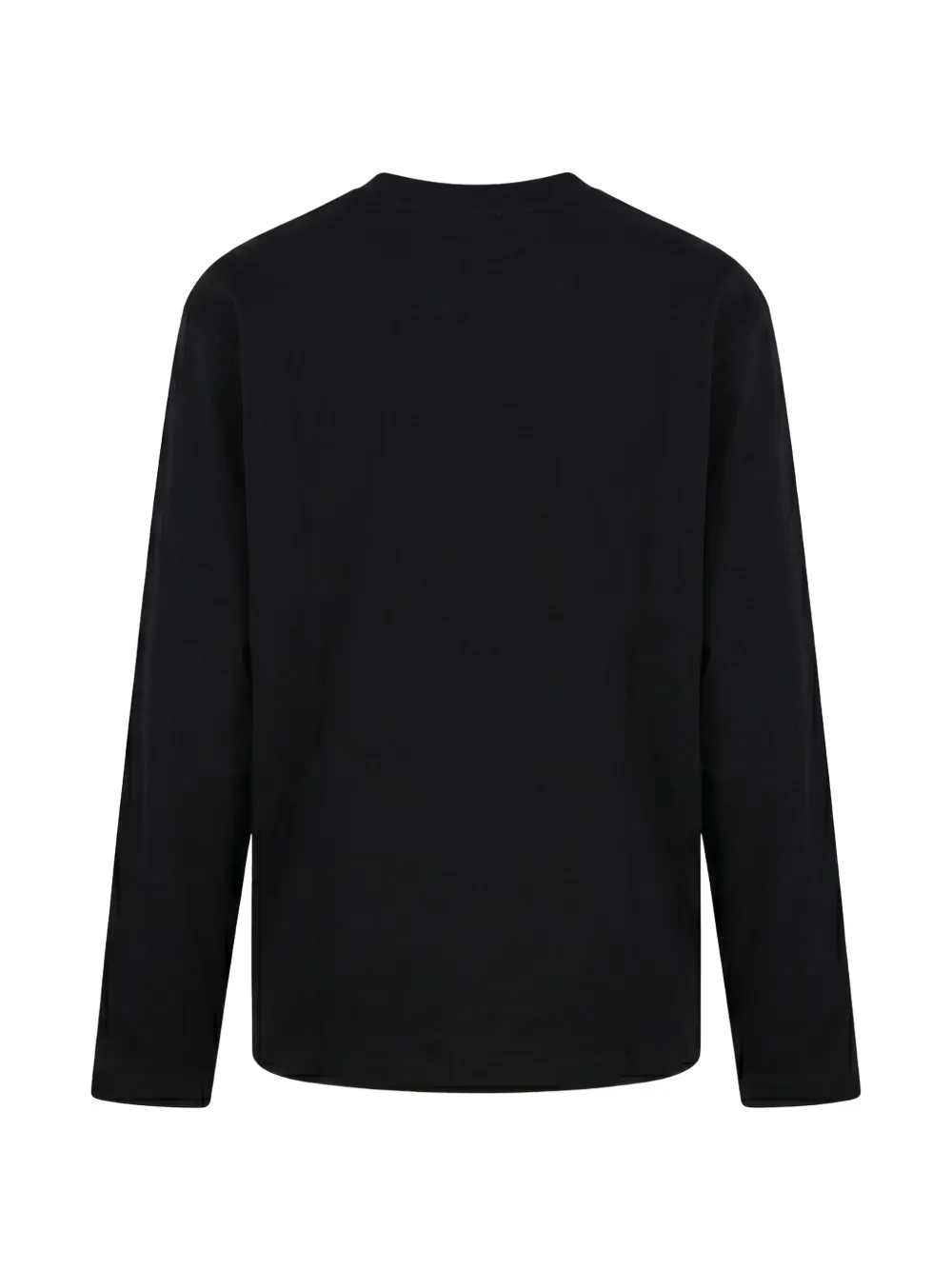 Off-White T-shirt met lange mouwen Zwart