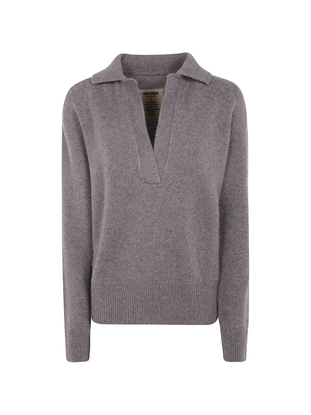 Uma Wang cashmere V-neck sweater - Grey