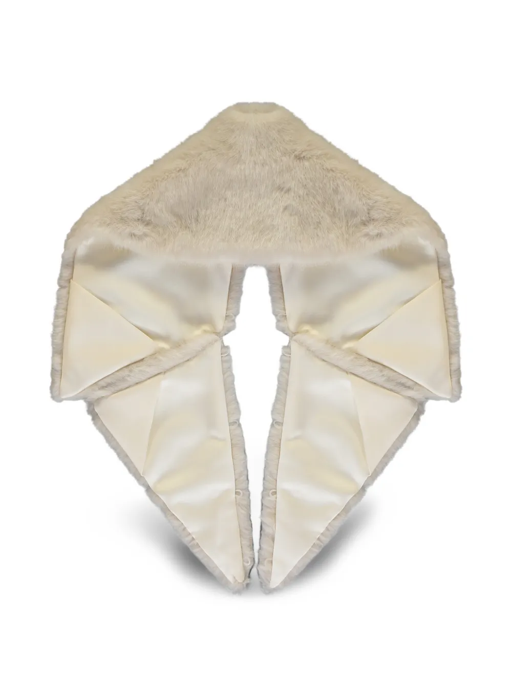Philosophy Di Lorenzo Serafini faux-fur scarf Beige