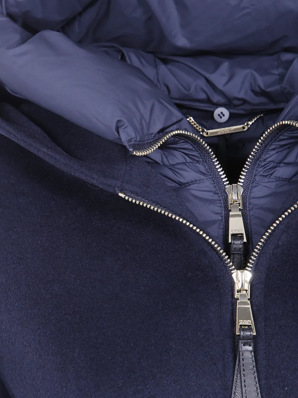 Seventy Jas met capuchon Blauw