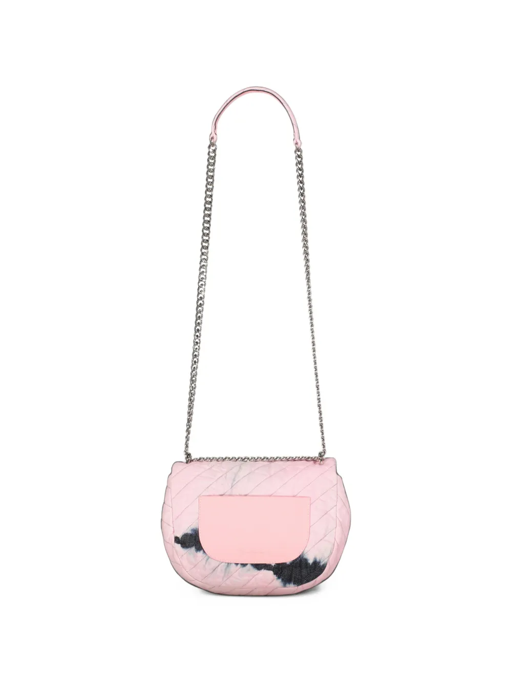 Philosophy Di Lorenzo Serafini Gewatteerde schoudertas met tie-dye print Roze
