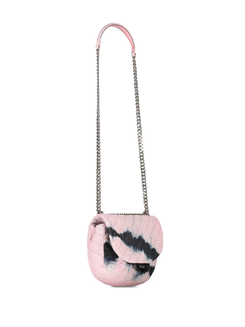 Philosophy Di Lorenzo Serafini Gewatteerde schoudertas met tie-dye print Roze