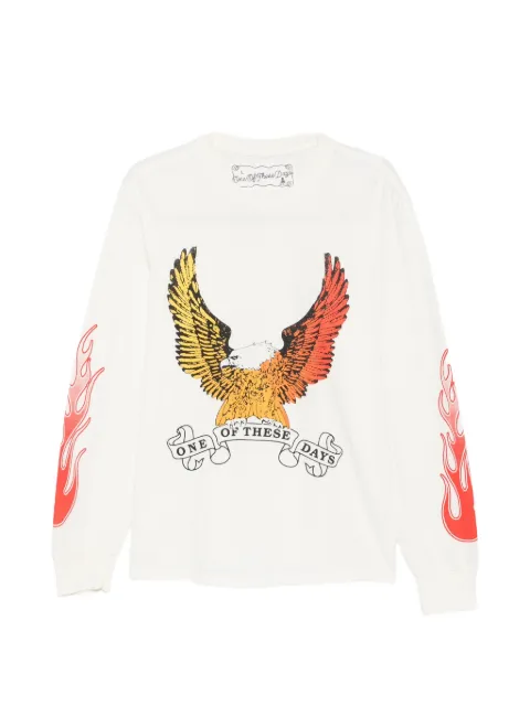 One Of These Days playera con águila estampada