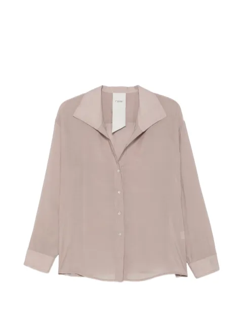 RAME spread-collar button-up shirt