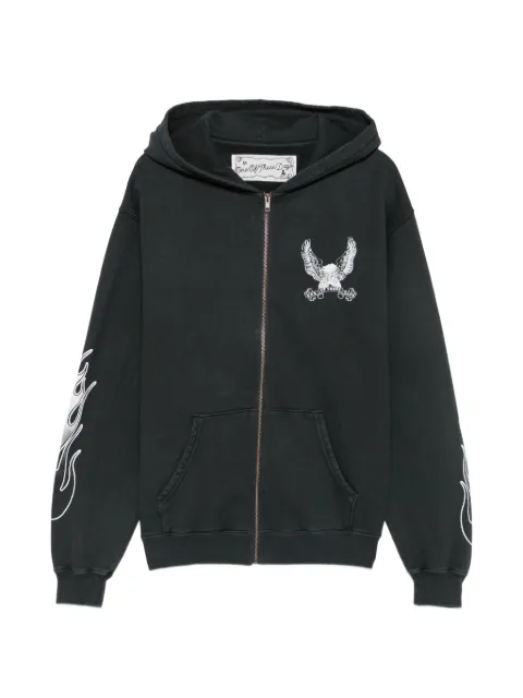 One Of These Days hoodie con cierre y estampado gráfico