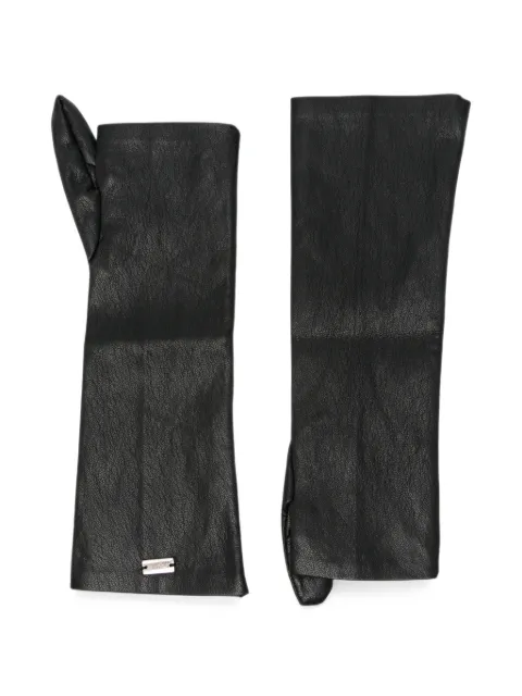 RAME logo-plaque long-length gloves