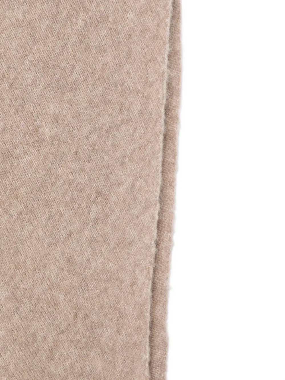 Roberto Collina Driehoekige sjaal Beige