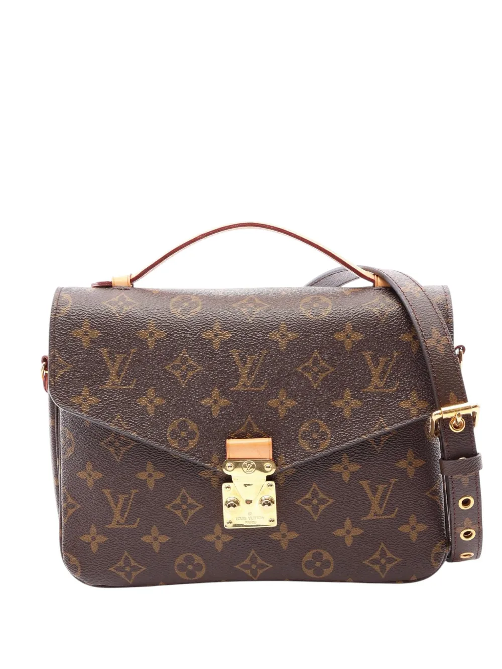 Louis Vuitton Pre-Owned 2017 Monogram Pochette Metis satchel - Marrone
