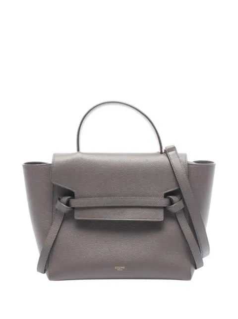 Celine Pre-Owned 2010-2026 Micro Gürteltasche aus gekörntem Kalbsleder