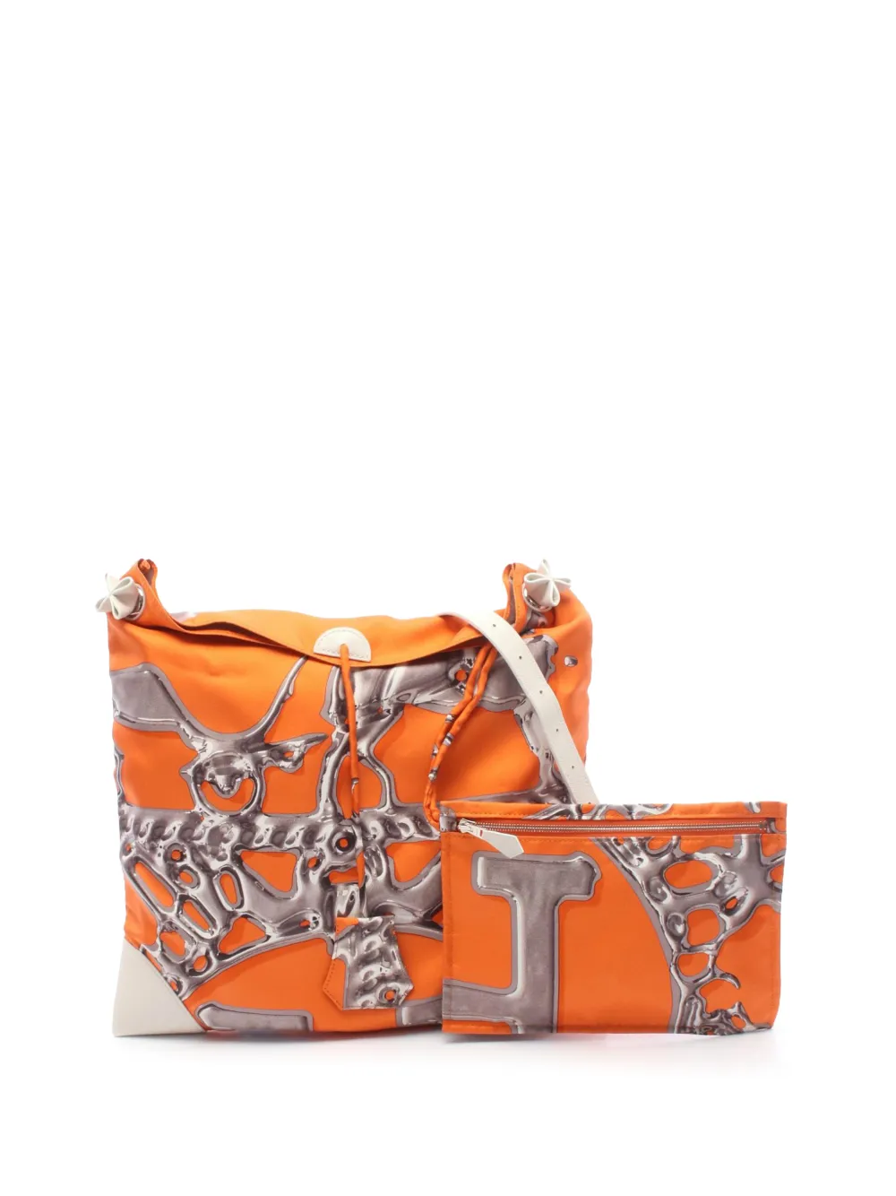 Hermès Pre-Owned 2010 Silky City shoulder bag - Orange