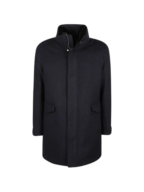 Montecore high-neck wool coat