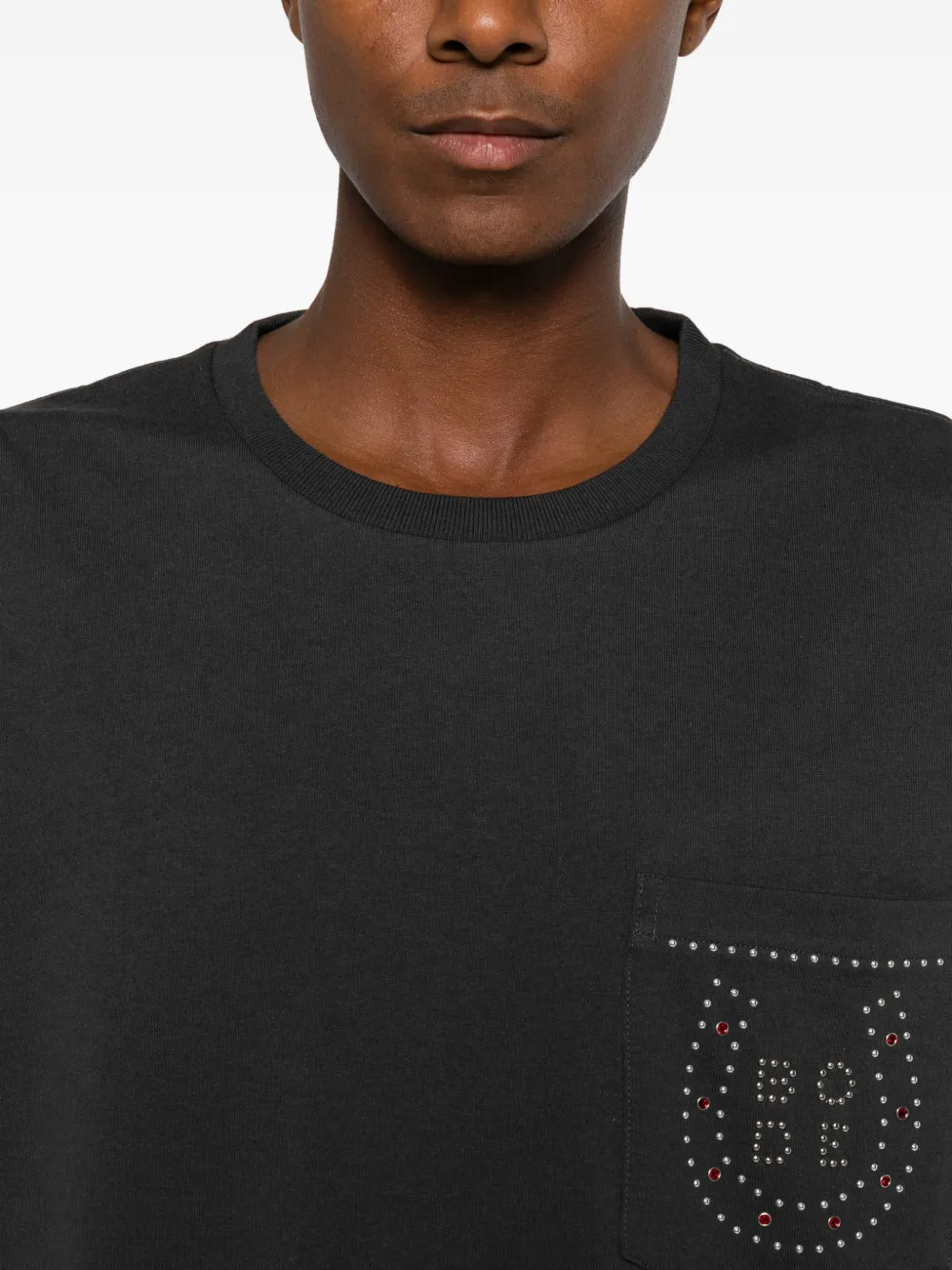 BODE T-shirt verfraaid met studs Zwart