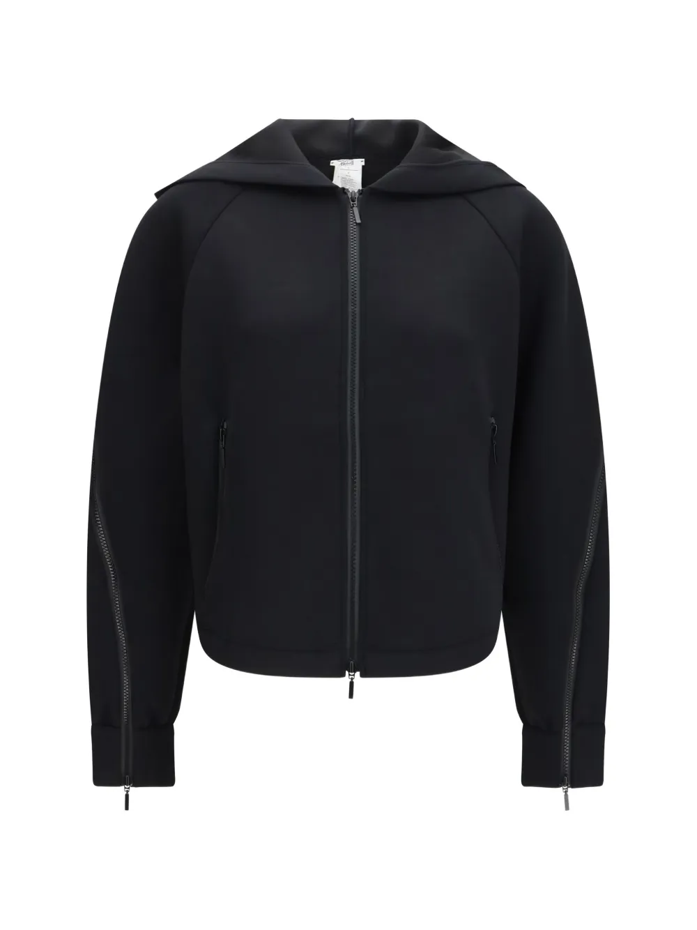 Wolford Urban Touch zip-detail hoodie - Black