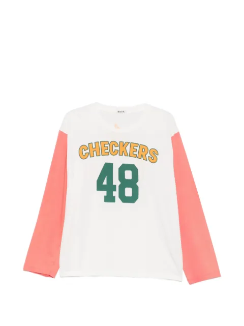 BODE playera de béisbol Checkers