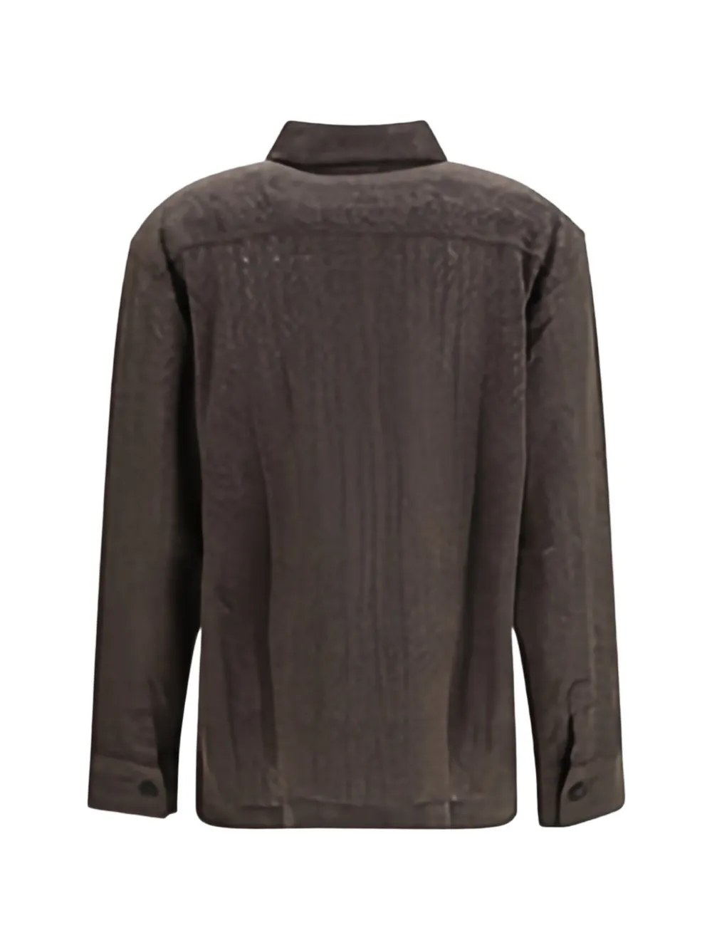 Missoni cashmere-blend shirt with zig zag motif Bruin